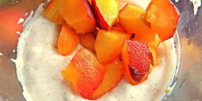 Шаг 12: нежного пирожного с персиками