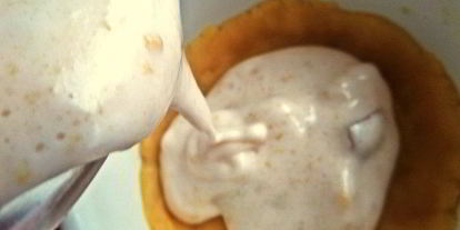 Шаг 13: нежного пирожного с персиками