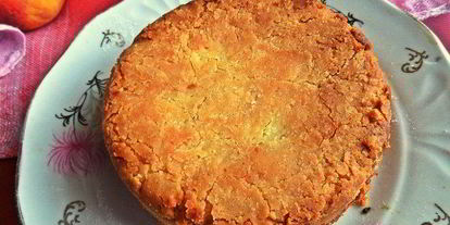 Шаг 18: нежного пирожного с персиками