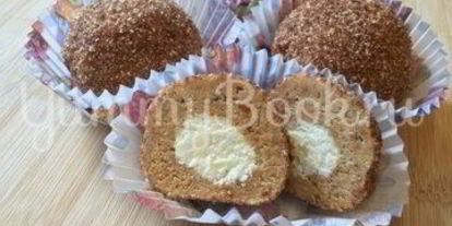 Шаг 15: пирожного картошка с начинкой