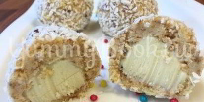 Шаг 16: пирожного картошка с начинкой