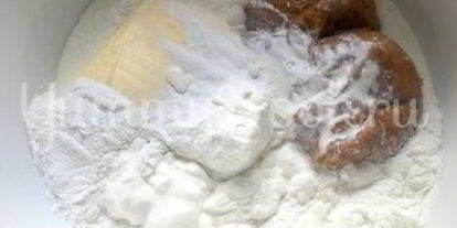 Шаг 6: пирожного картошка с начинкой