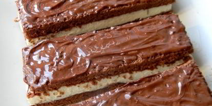 Шаг 21: пирожного киндер молочный ломтик