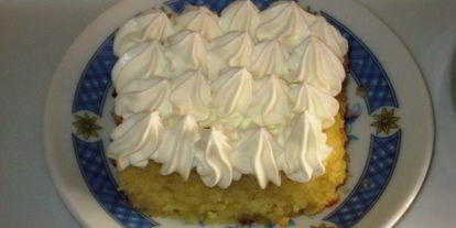 Шаг 4: пирожного кокосовый рай