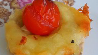 Рецепт Пирожного куриного с черри