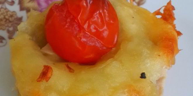 Рецепт пирожного куриного с черри