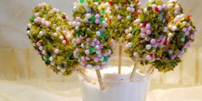 Рецепт пирожного на палочке рождественская елочка