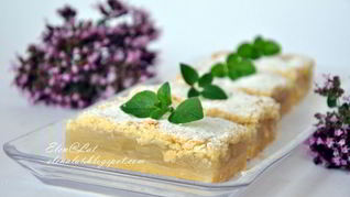 Рецепт Пирожного Яблочные полоски