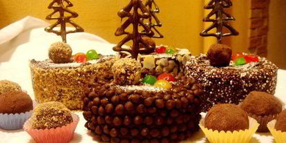 Шаг 5: пирожноеновогодних елок