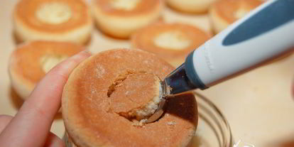 Шаг 7: пирожных персиков