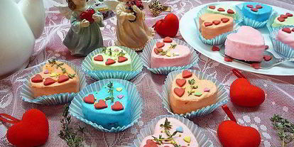 Шаг 11: пирожные-птифуров миндальных сердечки