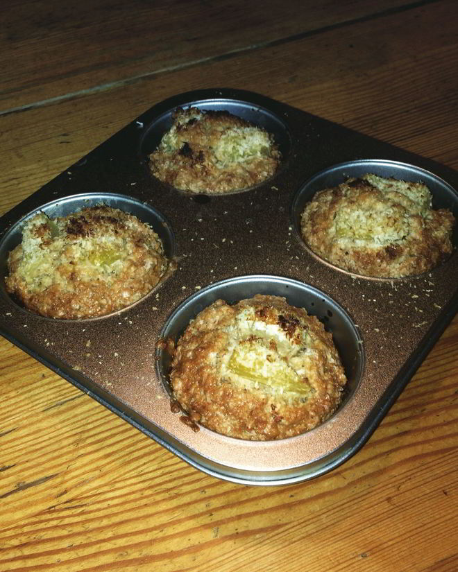 Рецепт пирожных с ананасом и кокосом