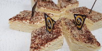 Шаг 12: пирожных с творожным муссом