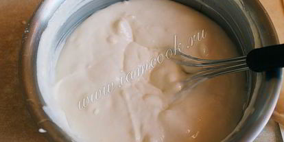 Шаг 7: пирожных с творожным муссом