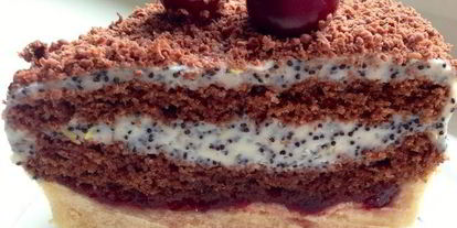 Шаг 11: пирожных шоколадно-маковое удовольствие