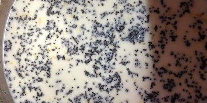 Шаг 2: пирожных шоколадно-маковое удовольствие