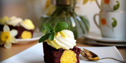 Шаг 14: шоколадного пирожного сюрприз