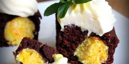 Шаг 15: шоколадного пирожного сюрприз