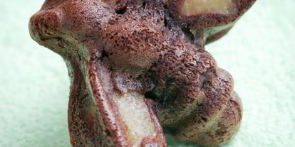 Шаг 3: шоколадных пирожных с бананом