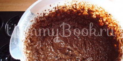 Шаг 1: шоколадных пирожных с черносливом и орехами