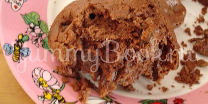 Шаг 3: шоколадных пирожных с черносливом и орехами