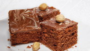 Рецепт Шоколадных пирожных с фундуком