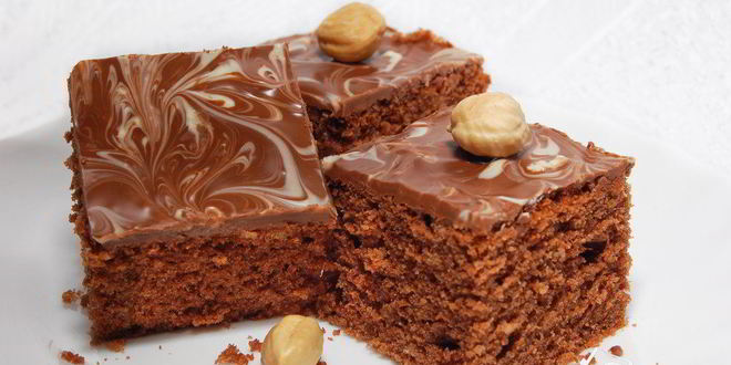 Рецепт Шоколадных пирожных с фундуком