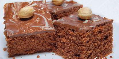 Шаг 5: шоколадных пирожных с фундуком