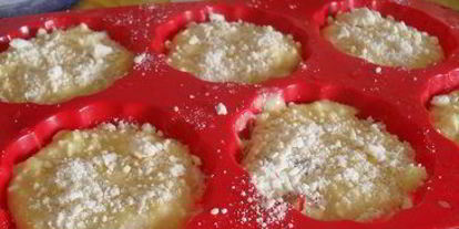 Шаг 2: сливова-творожных пирожные