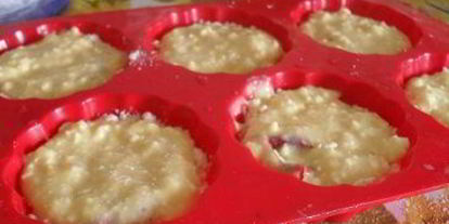 Шаг 3: сливова-творожных пирожные