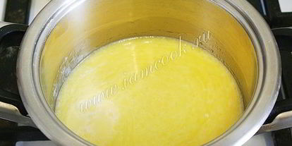 Шаг 2: заварных пирожных с кремом из сгущенного молока