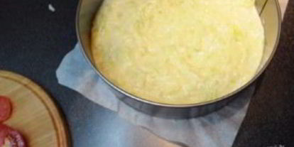 Шаг 1: кабачковой пиццы