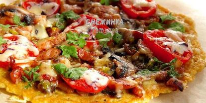 Шаг 6: картофельной пиццы на сковороде