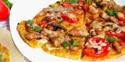 Шаг 8: картофельной пиццы на сковороде