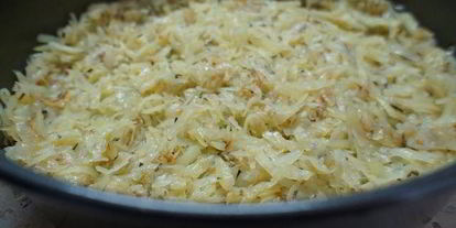 Шаг 3: картофельной пиццы с грибами и маслинами