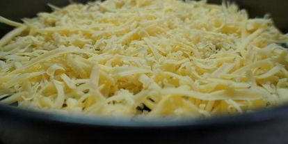 Шаг 9: картофельной пиццы с грибами и маслинами