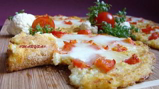 Рецепт Мини-пицц из цветной капусты