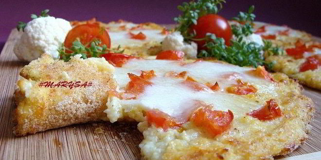 Рецепт мини-пицц из цветной капусты