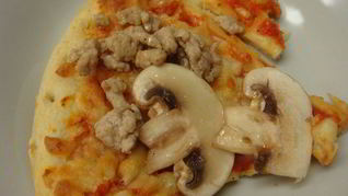 Рецепт пиццы с фаршем