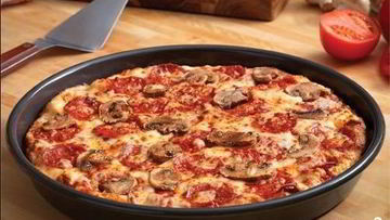 Рецепт Пицца 10 минут на сковороде