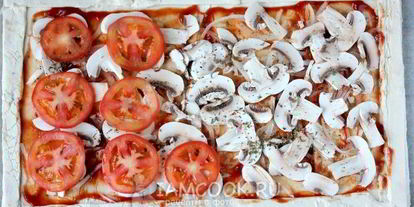 Шаг 3: пиццы из слоеного теста