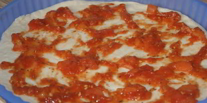 Шаг 3: пиццы карбонара с яйцом