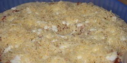 Шаг 9: пиццы карбонара с яйцом