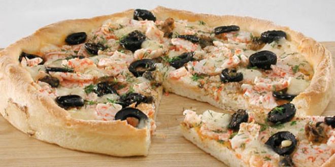 Рецепт пиццы морской