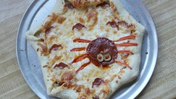 Рецепт Пиццы на Хэллоуин