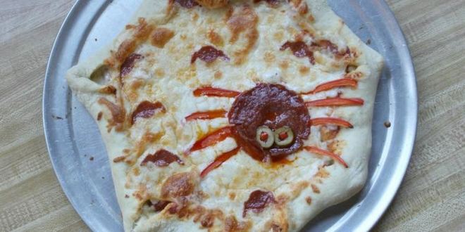 Рецепт Пиццы на Хэллоуин
