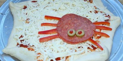 Шаг 4: пиццы на хэллоуин