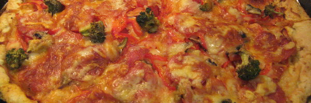 Рецепт Пиццы на сметане в духовке