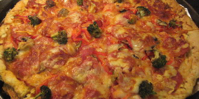 Рецепт пиццы на сметане в духовке