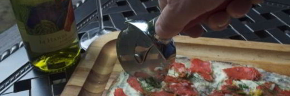 Рецепт Пиццы с лососем